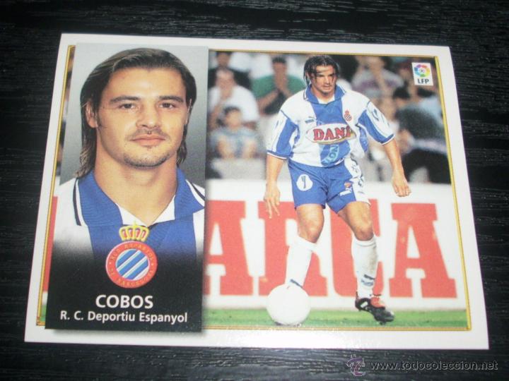 Cromos de f&uacute;tbol: -ESTE 98-99 : COBOS  ( ESPA&Ntilde;OL )  -- BAJA -- - Foto 1