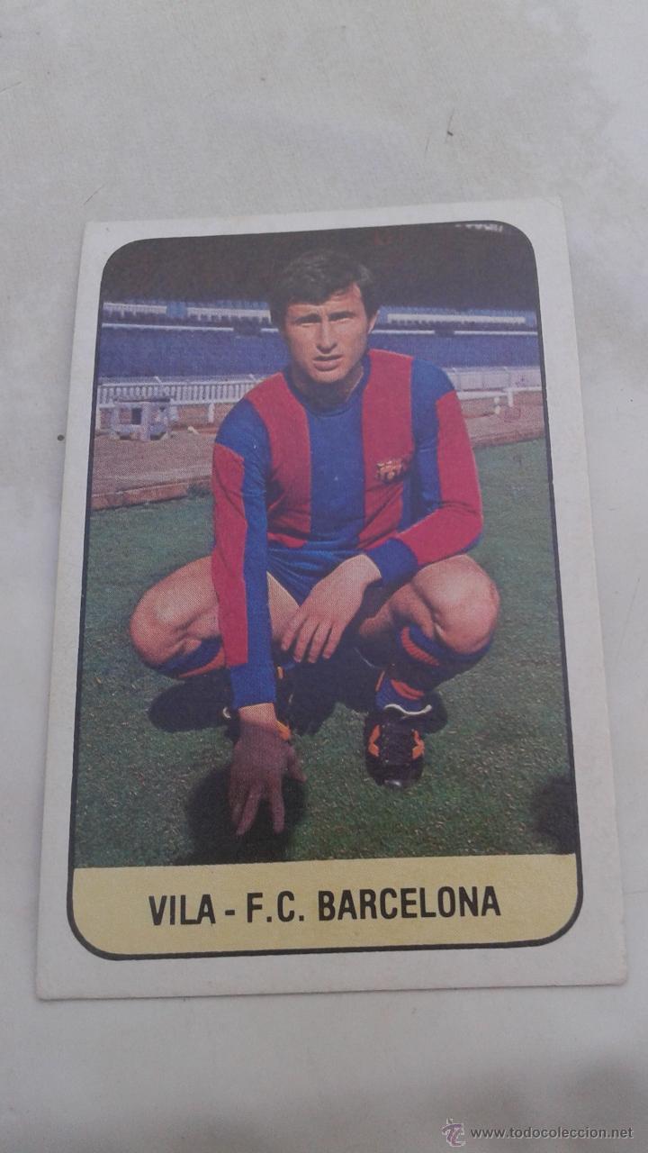 Cartes &agrave; collectionner de Football: 78-79 ESTE. VILA BARCELONA NUEVO NUNCA PEGADO DIFICIL