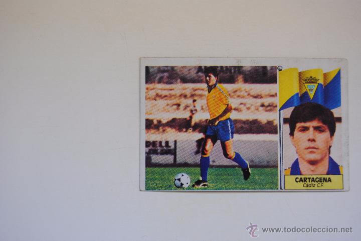 Football Stickers: CROMO ESTE 1986-87 CARTAGENA FICHAJE N&ordm; 14