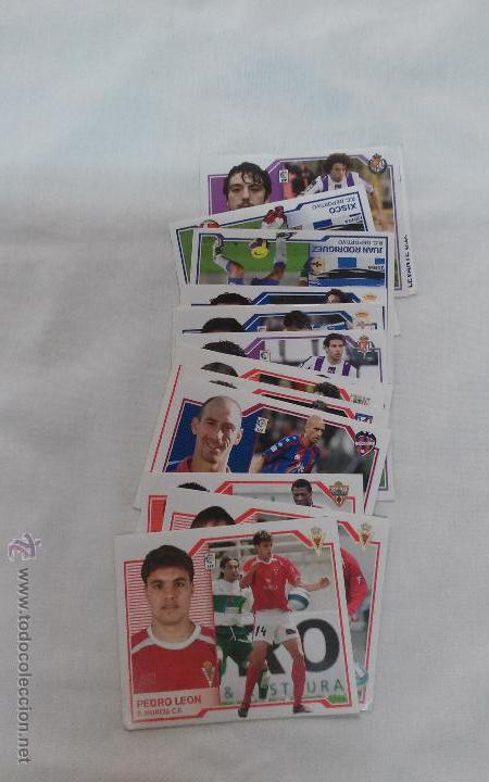 Cromos de Futebol: LOTE DE 15 CROMOS DE FUTBOL DE LA LIGA 2007 - 2008 DE COLECCIONES ESTE DE PANINI