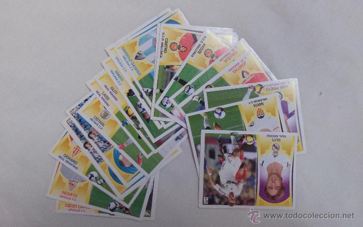 Cromos de F&uacute;tbol: LOTE DE 21 CROMOS DE FUTBOL DE LA LIGA 2009 - 2010 DE COLECCIONES ESTE DE PANINI