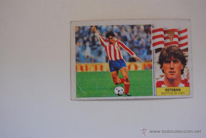 Cromos de f&uacute;tbol: CROMO ESTE 1986-87 ESTEBAN SPORTING DE GIJON - Foto 1