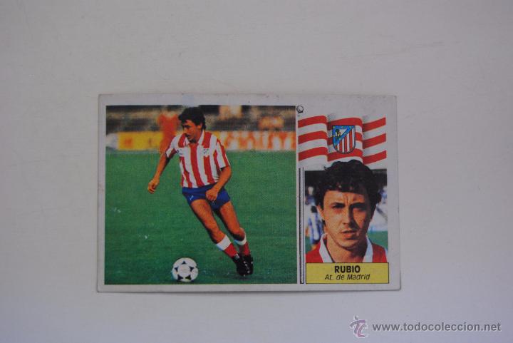 Cromos de f&uacute;tbol: CROMO ESTE 1986-87 RUBIO AT.MADRID - Foto 1