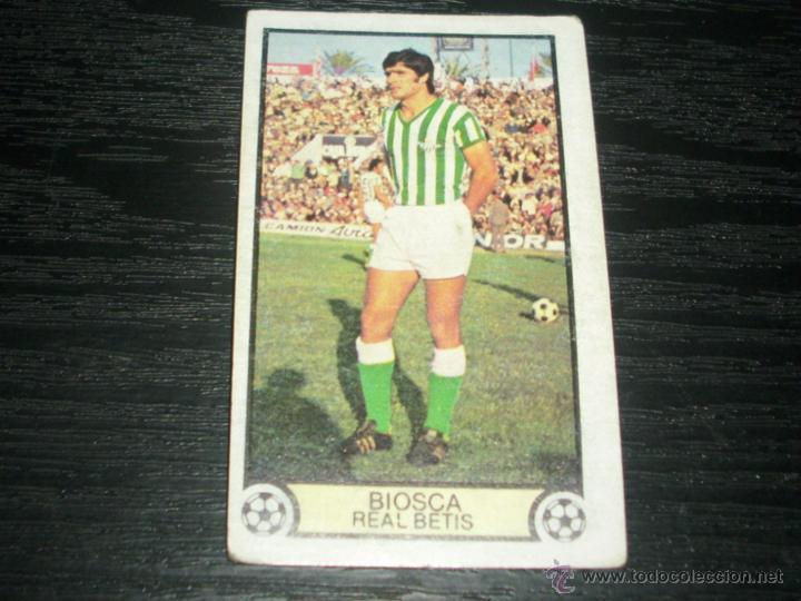 Cromos de f&uacute;tbol: -ESTE 79-80 : BIOSCA  ( BETIS ) - Foto 1