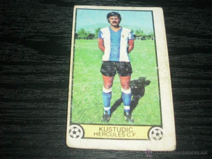 Cromos de f&uacute;tbol: -ESTE 79-80 : KUSTUDIC  ( HERCULES ) - Foto 1