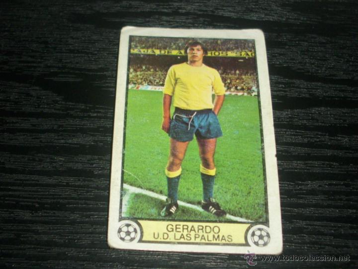 Cromos de f&uacute;tbol: -ESTE 79-80 : GERARDO  ( LAS PALMAS ) - Foto 1