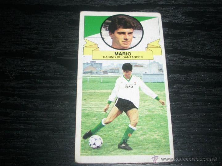 Cromos de f&uacute;tbol: -ESTE 85-86 : MARIO  ( SANTANDER ) - Foto 1