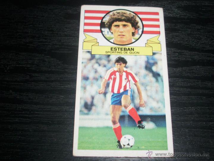 Cromos de f&uacute;tbol: -ESTE 85-86 : ESTEBAN  ( GIJON ) - Foto 1