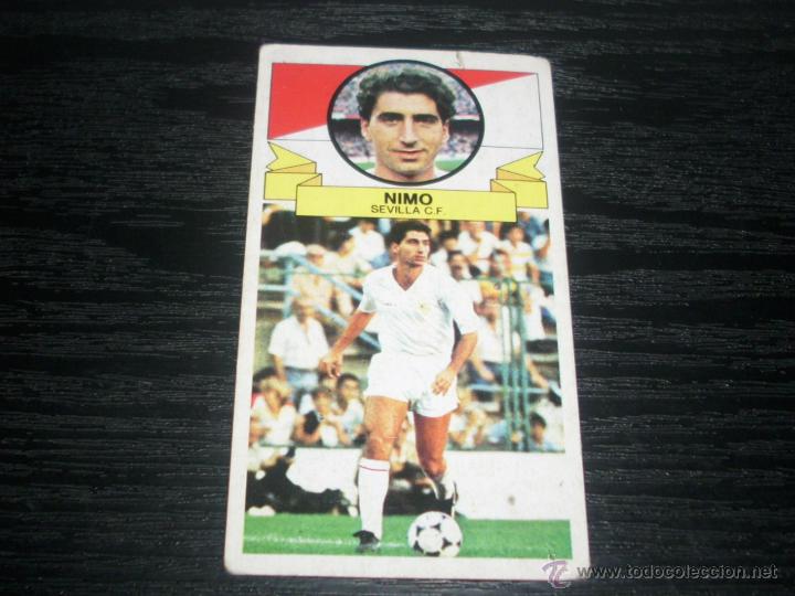Cromos de f&uacute;tbol: -ESTE 85-86 : NIMO  ( SEVILLA ) - Foto 1