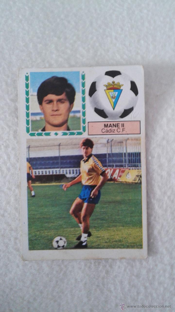 Cromos de f&uacute;tbol: 83-84 ESTE. MANE II COLOCA CADIZ VERSION - Foto 1