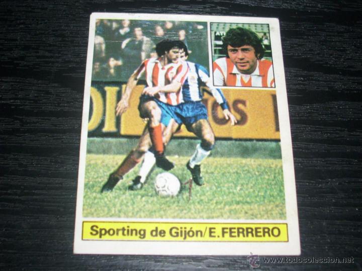 Cromos de f&uacute;tbol: -ESTE 81-82 : FERRERO  ( GIJON ) - Foto 1