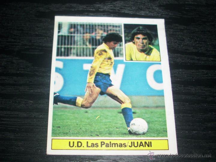 Cromos de f&uacute;tbol: -ESTE 81-82 : JUANI  ( LAS PALMAS ) - Foto 1