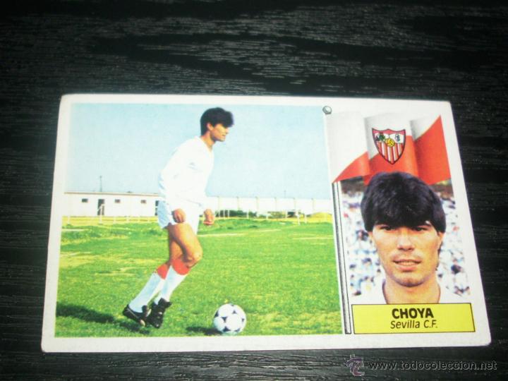 Cromos de f&uacute;tbol: -ESTE 86-87 : CHOYA  ( SEVILLA ) - Foto 1