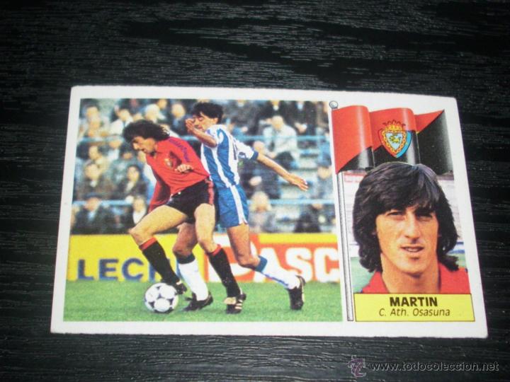 Cromos de f&uacute;tbol: -ESTE 86-87 : MARTIN  ( OSASUNA ) - Foto 1