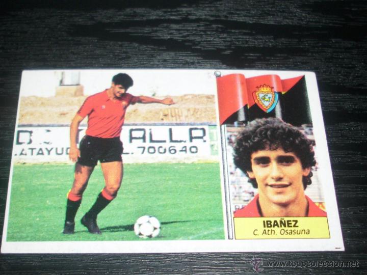 Cromos de f&uacute;tbol: -ESTE 86-87 : IBA&Ntilde;EZ  ( OSASUNA ) - Foto 1