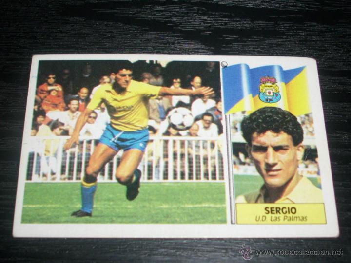 Cromos de f&uacute;tbol: -ESTE 86-87 : SERGIO ( LAS PALMAS ) - Foto 1