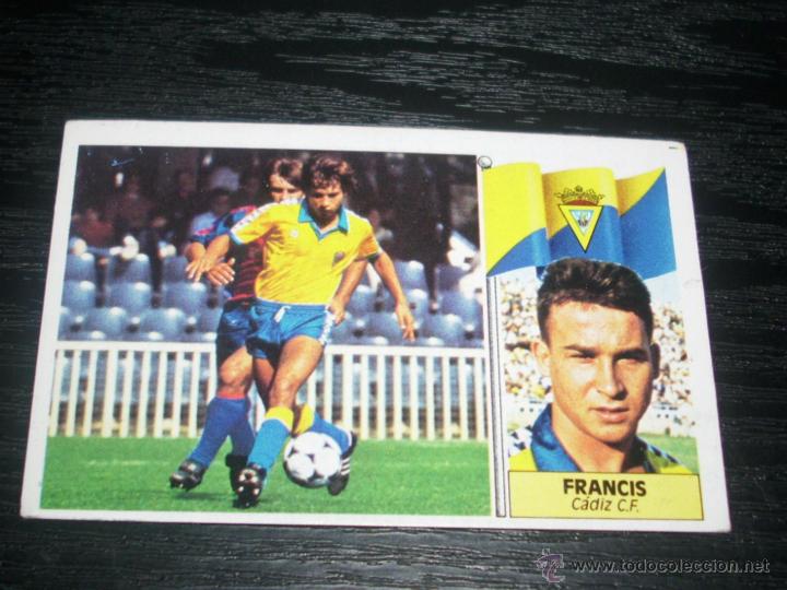 Cromos de f&uacute;tbol: -ESTE 86-87 : FRANCIS ( CADIZ ) - Foto 1