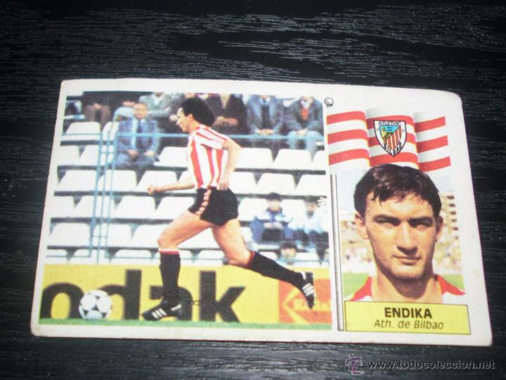 Cromos de f&uacute;tbol: -ESTE 86-87 : ENDIKA  ( ATH.BILBAO ) - Foto 1