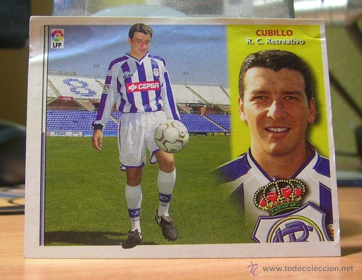 Cromos de f&uacute;tbol: EDICIONES ESTE 2002-2003  02 03  CUBILLO  (COLOCA) RECREATIVO  VENTANILLA LEER - Foto 1