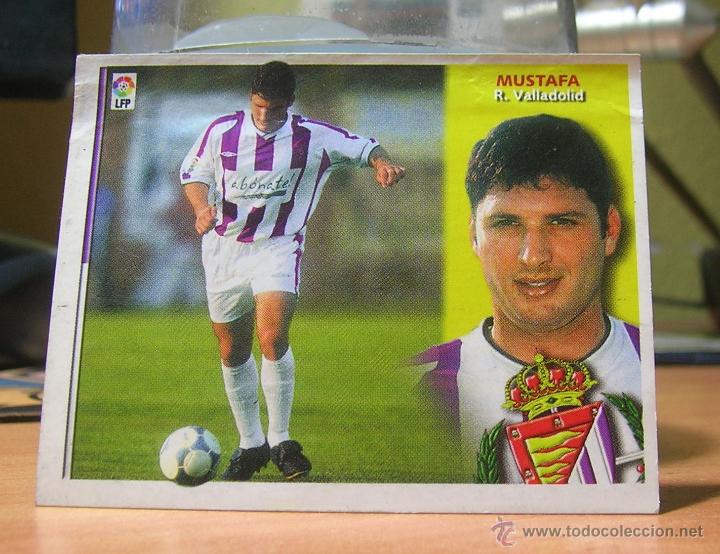 Cromos de f&uacute;tbol: EDICIONES ESTE 2002-2003  02 03 MUSTAFA  (COLOCA) VALLADOLID VENTANILLA LEER - Foto 1