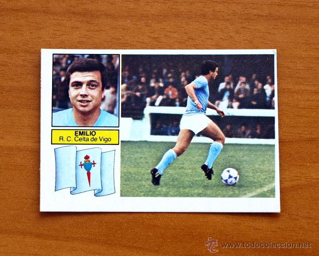 Cromos de f&uacute;tbol: Celta - Emilio - Ediciones Este 1982-1983, 82-83 - Foto 1