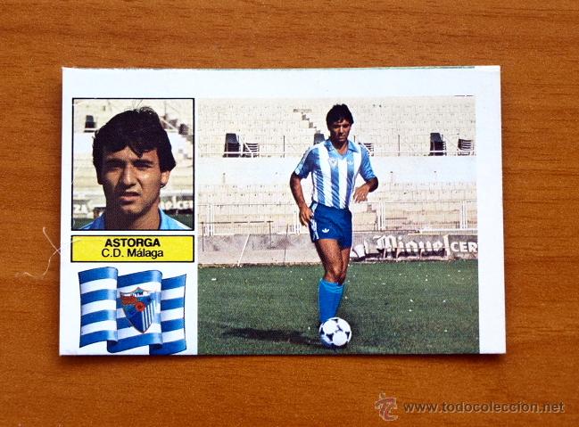 Cromos de f&uacute;tbol: M&aacute;laga - Astorga - Ediciones Este 1982-1983, 82-83 - Foto 1