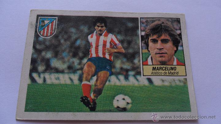 Cromos de f&uacute;tbol: este 84-85 atletico de madrid marcelino - Foto 1