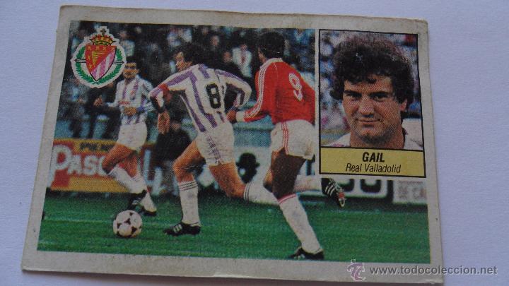Cromos de f&uacute;tbol: este 84-85 real valladolid gail - Foto 1