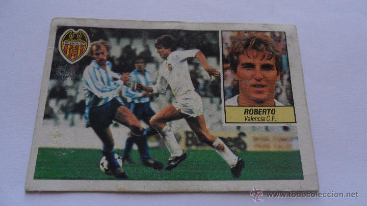 Cromos de f&uacute;tbol: este 84-85 valencia roberto - Foto 1