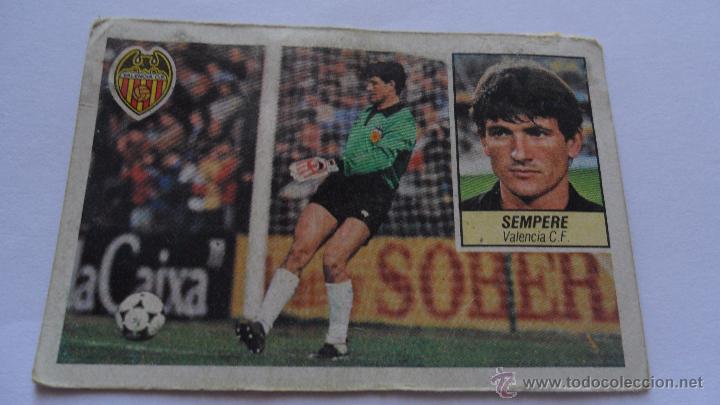 Cromos de f&uacute;tbol: este 84-85 valencia sempere - Foto 1