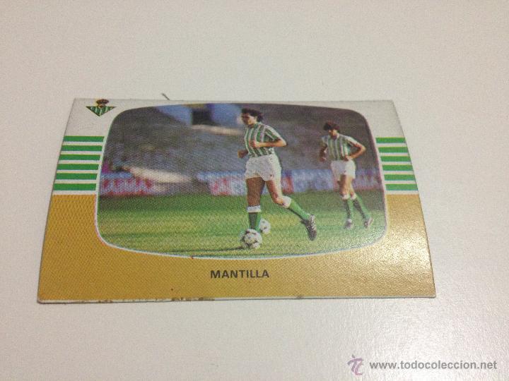 Cromos de f&uacute;tbol: CROMO LIGA 84-85 CROMOS CANO BETIS MANTILLA ,TENGO M&Aacute;S MIRA MIS LOTES