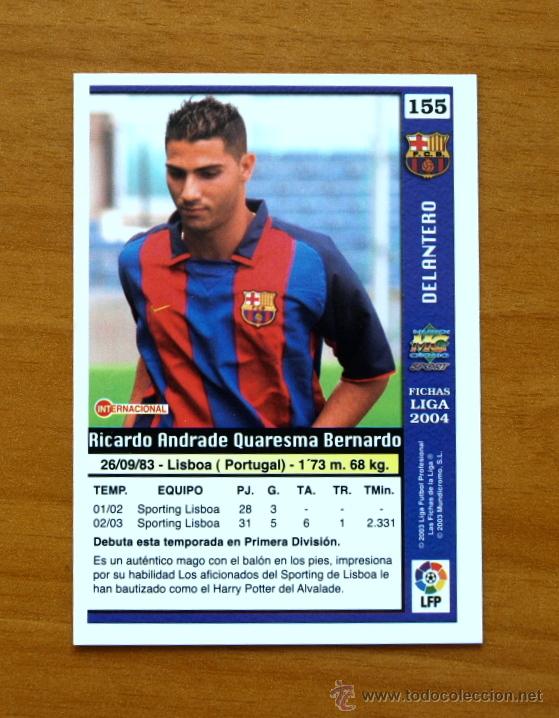 Las mejores ofertas en Tarjetas coleccionables de fútbol Mundicromo Las Fichas de la Liga 2003-04 | eBay