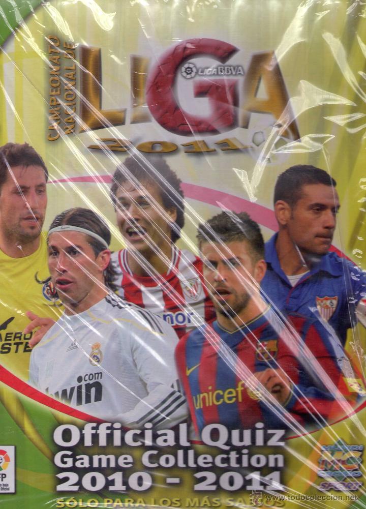 Cromos de f&uacute;tbol: Colecci&oacute;n f&uacute;tbol completa de cromos B&Aacute;SICA Mundicromo Quiz Game 2010 2011