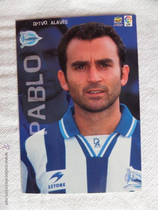 Cromos de f&uacute;tbol: Top Liga 99 Pablo - Foto 1