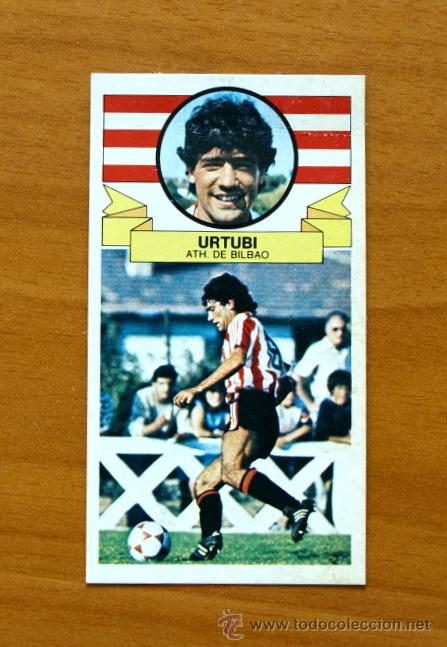 Cromos de f&uacute;tbol: Athletic de Bilbao - Urtubi - Ediciones Este 1985-1986, 85-86 - Foto 1