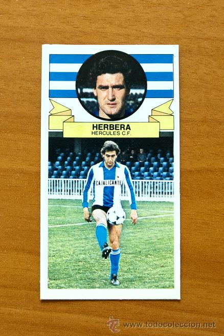 Cromos de f&uacute;tbol: H&eacute;rcules - Herbera - Ediciones Este 1985-1986, 85-86 - Foto 1