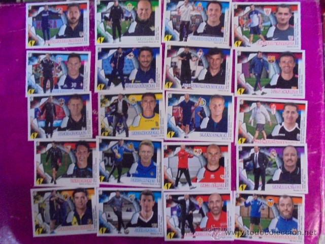 Football Stickers: TODOS LOS ENTRENADORES 1&ordf; DIVISION - ESTE PANINI 2015/2016 - 20 CROMOS -