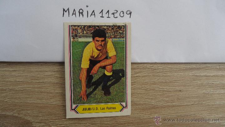 Cromos de F&uacute;tbol: julio u.d.las palmas este 80 81
