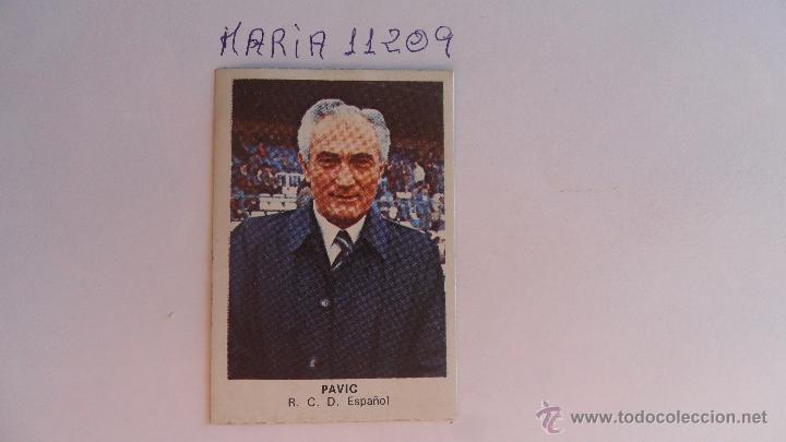 Figurine di Calcio: cromo cano futbol 84 cropan pavic espa&ntilde;ol