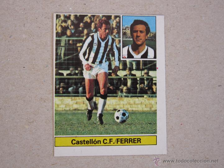 Cromos de f&uacute;tbol: ESTE 81-82  FERRER  CASTELLON D 1981-1982 - Foto 1