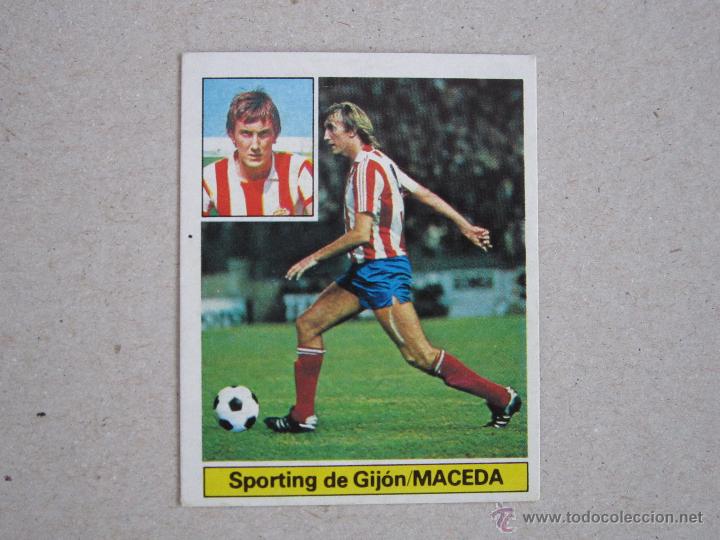Cromos de f&uacute;tbol: ESTE 81-82 MACEDA SPORTING GIJON D 1981-1982 - Foto 1