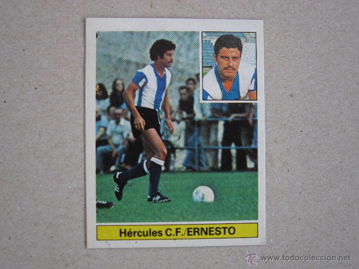 Cromos de f&uacute;tbol: ESTE 81-82  ERNESTO  HERCULES D 1981-1982 - Foto 1