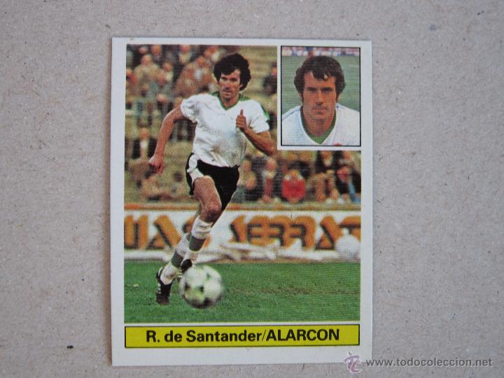 Cromos de f&uacute;tbol: ESTE 81-82  ALARCON  RACING SANTANDER D 1981-1982 - Foto 1