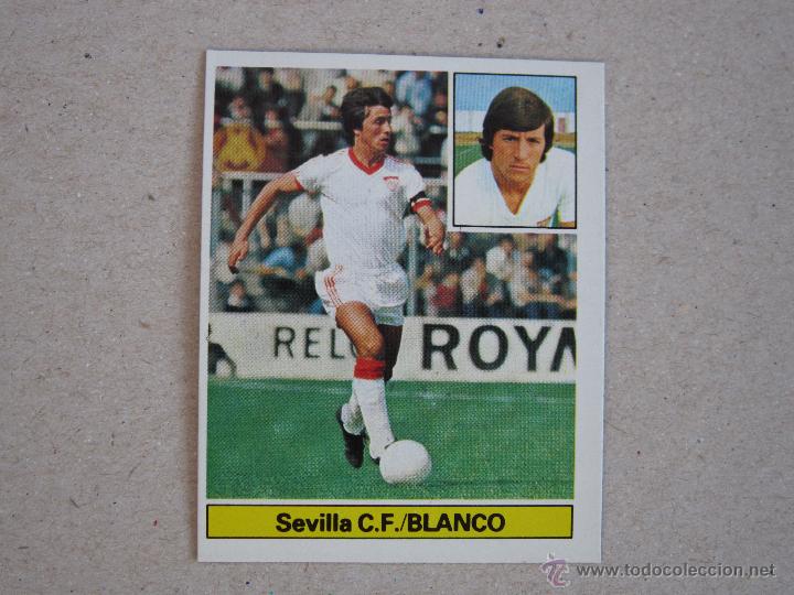 Cromos de f&uacute;tbol: ESTE 81-82  BLANCO  SEVILLA D 1981-1982 - Foto 1