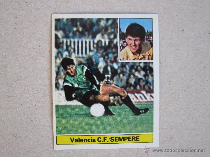 Cromos de f&uacute;tbol: ESTE 81-82  SEMPERE  VALENCIA  D 1981-1982 - Foto 1