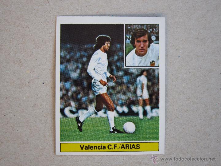 Cromos de f&uacute;tbol: ESTE 81-82 ARIAS VALENCIA D 1981-1982 - Foto 1