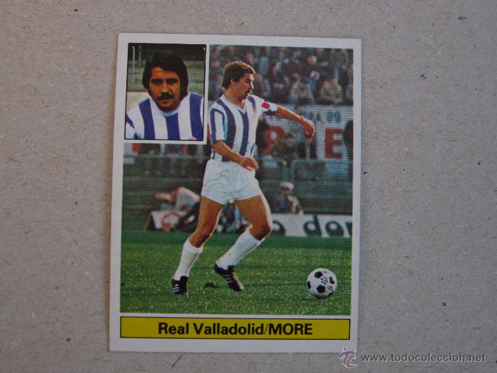 Cromos de f&uacute;tbol: ESTE 81-82  MORE  VALLADOLID D 1981-1982 - Foto 1