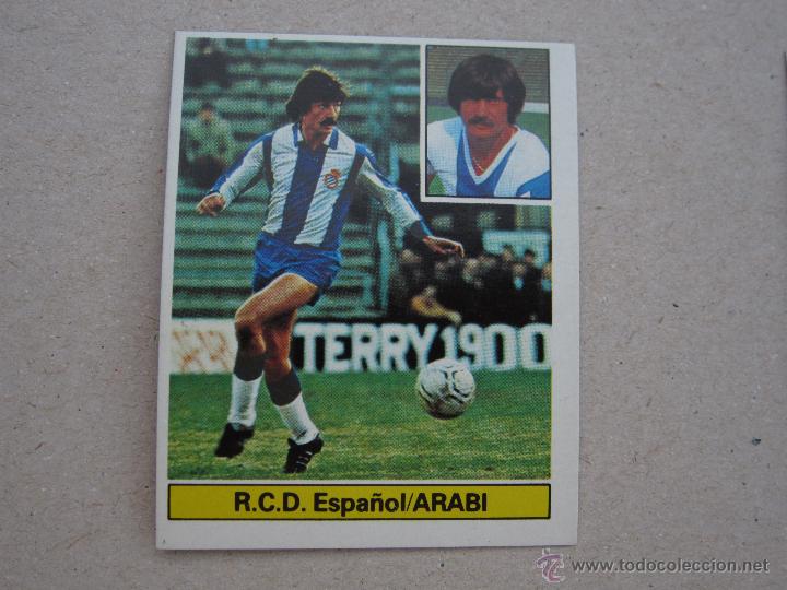Cromos de f&uacute;tbol: ESTE 81-82  ARABI  ESPA&Ntilde;OL 1981-1982 NUEVO - Foto 1