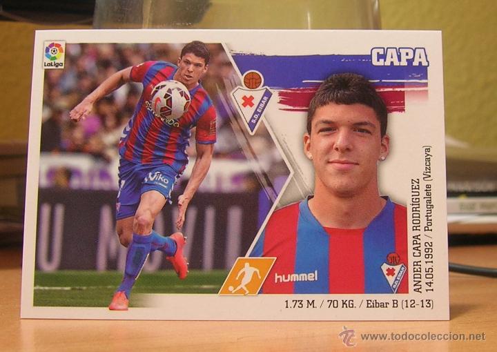 Cromos de f&uacute;tbol: EDICIONES ESTE 2015-2016 15 16   N&ordm; 13  CAPA  (EIBAR)  SIN PEGAR - Foto 1