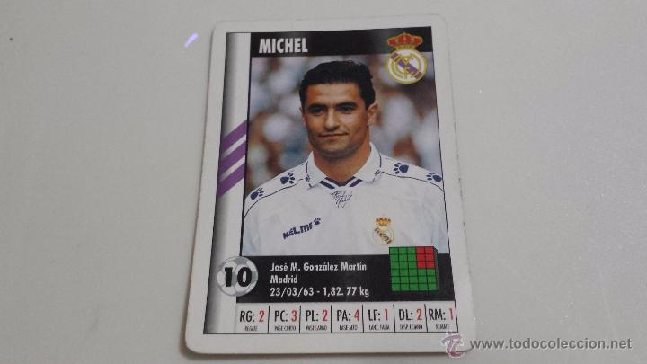 Cromos de f&uacute;tbol: MICHEL  SUPERGOL MARCA 95 1995 NUEVO - Foto 1
